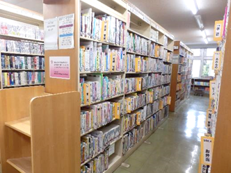 新町図書館 一般書コーナー